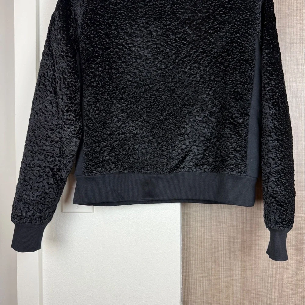 Carven‎ Black Boucle Textured Sweater